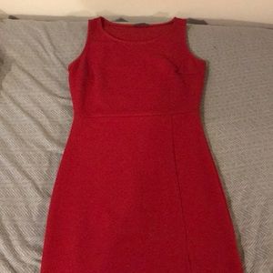 Body con dress with slit